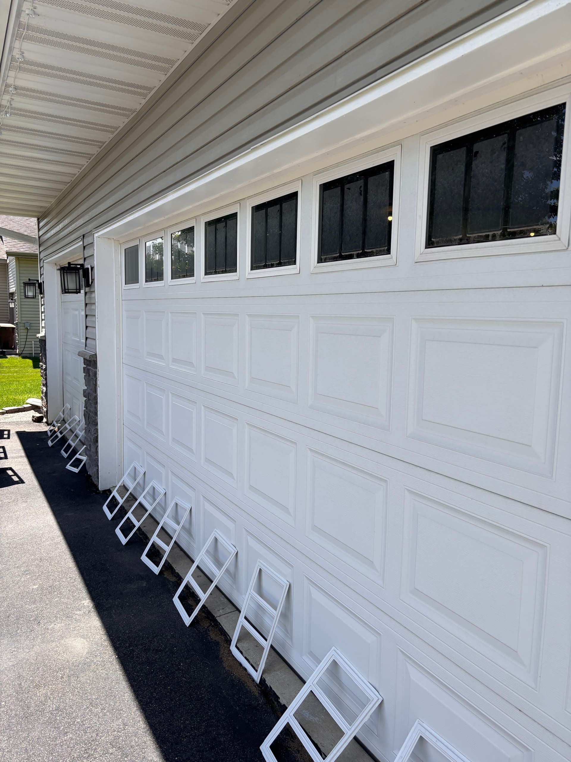 Garage Door Window Cleaning Done Right in Rogers Minnesota