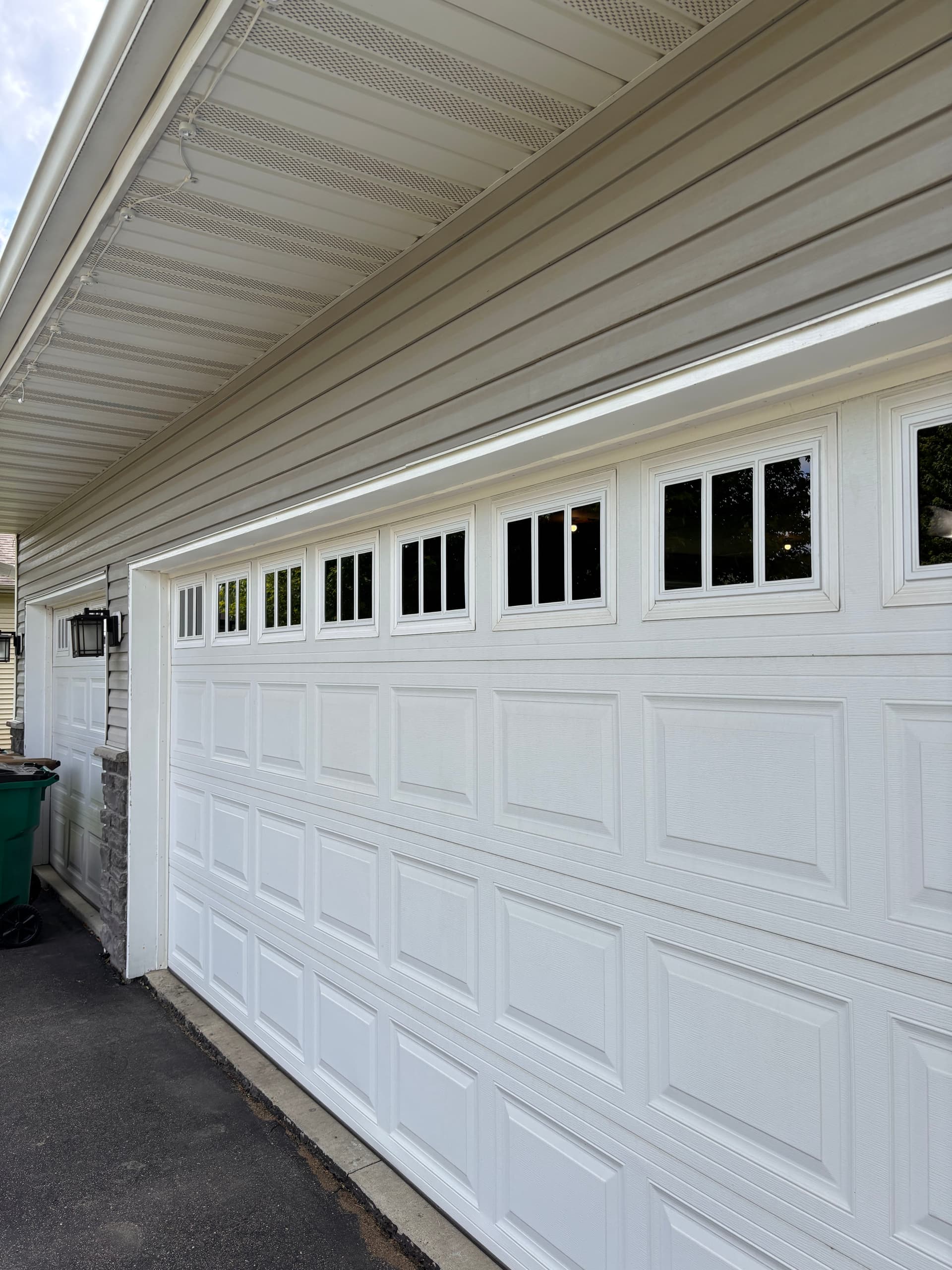 Garage Door Window Cleaning Done Right in Rogers Minnesota