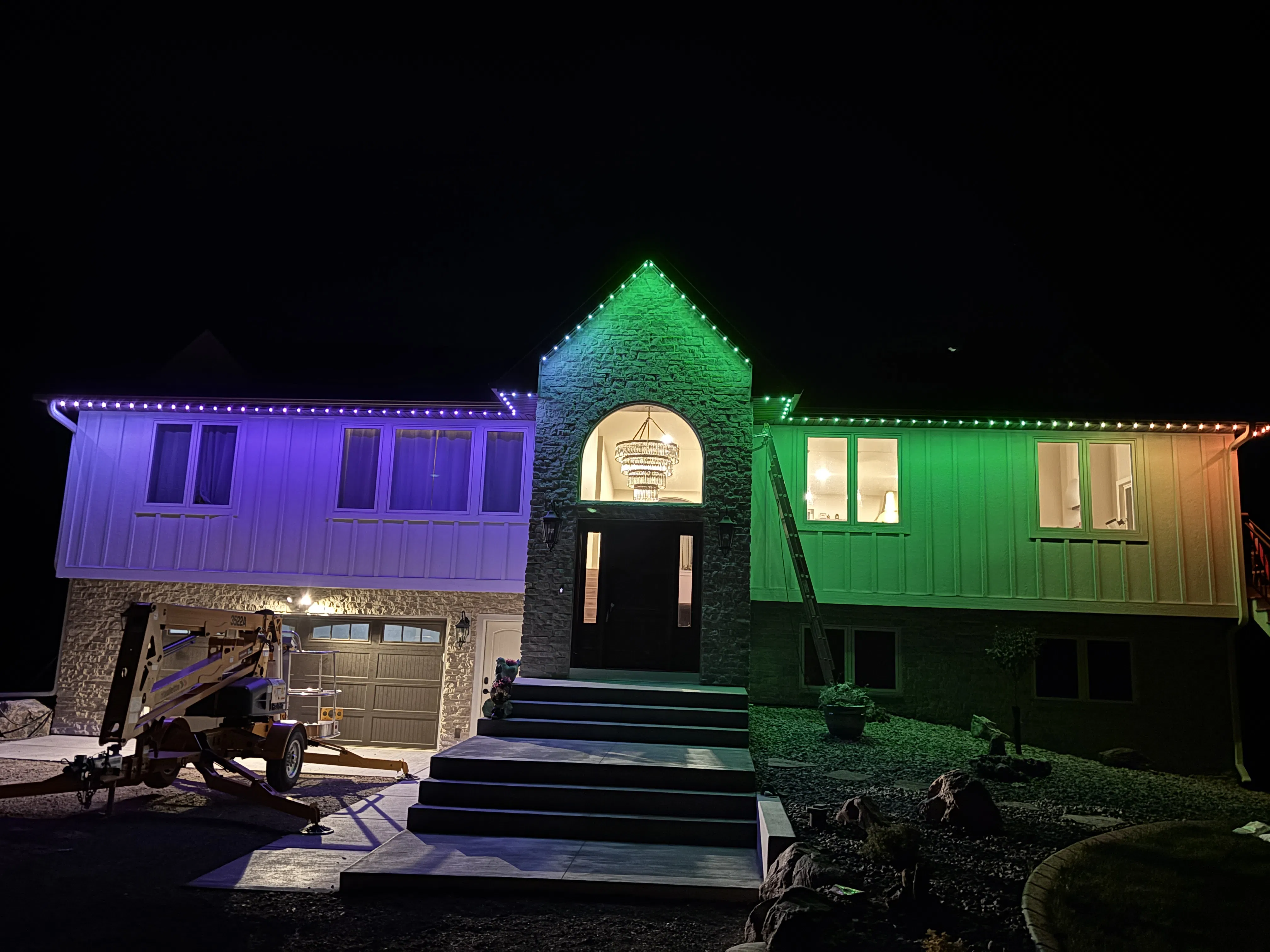 Project Full Home and Deck Permanent LED Lighting Install image