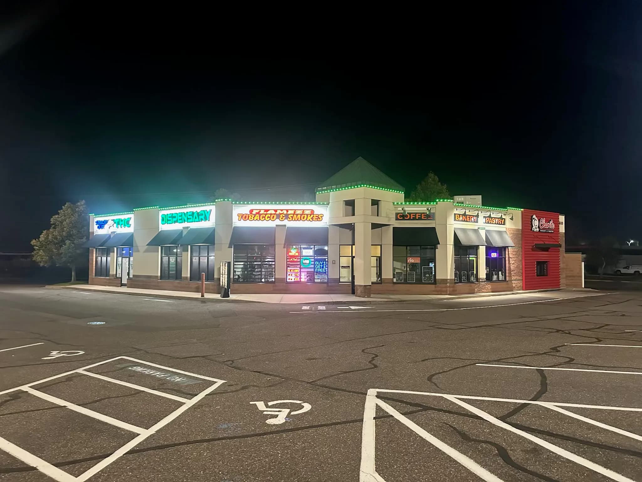 Project Permanent LED Lighting Install on a Multi-Tenant Commercial Strip image