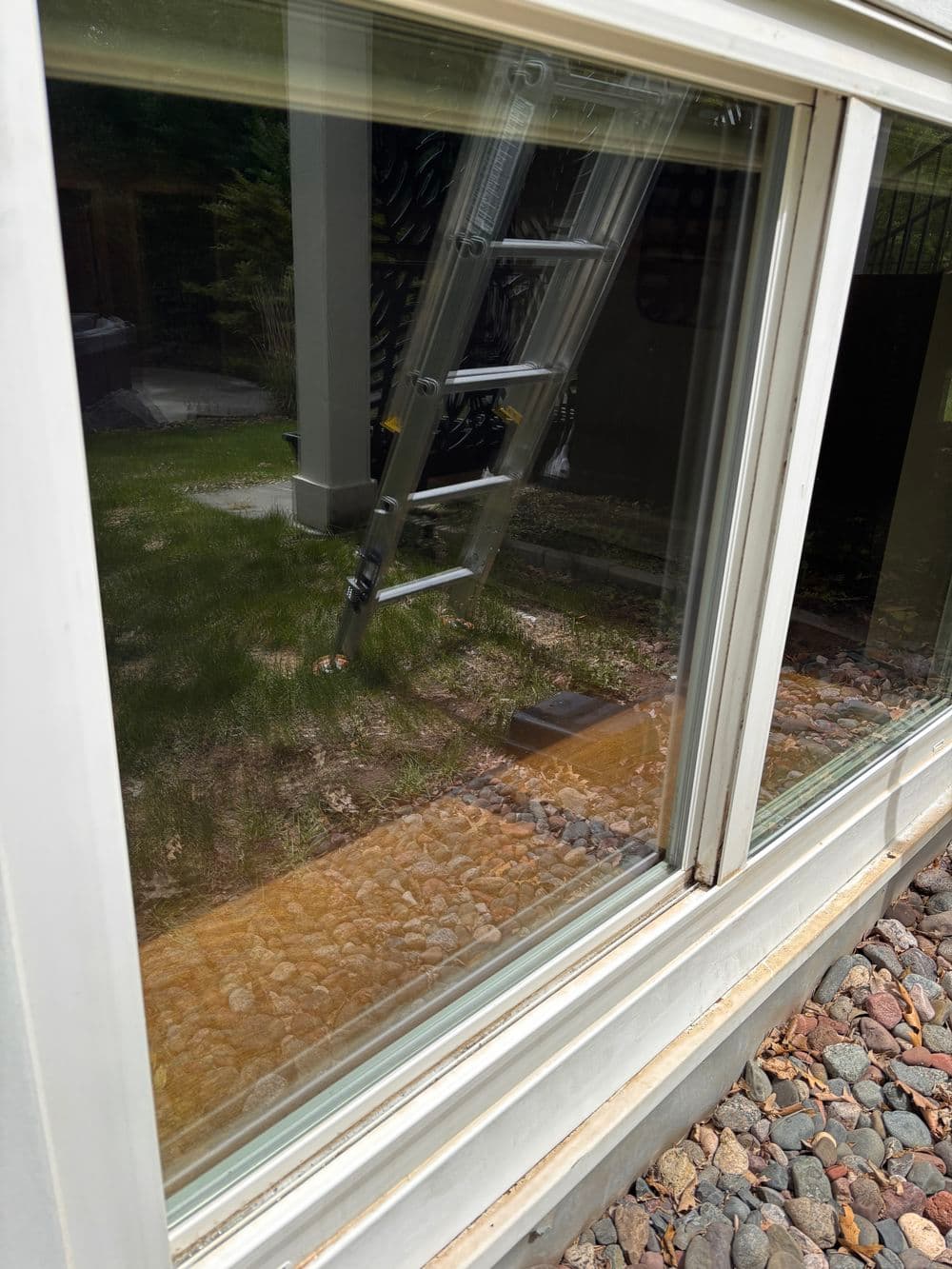 Project Hard Water Stain Removal from Residential Glass in Brooklyn Park image