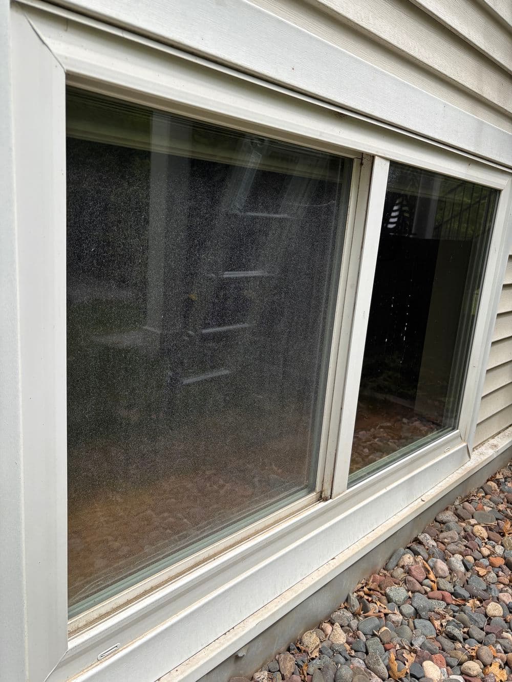 Gallery photos for Hard Water Stain Removal from Residential Glass in Brooklyn Park: Image #1
